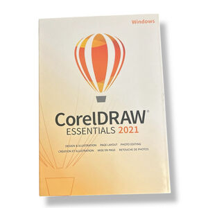 CorelDraw Essentials Design Software 2021 New in Box Never‎ Been Opened